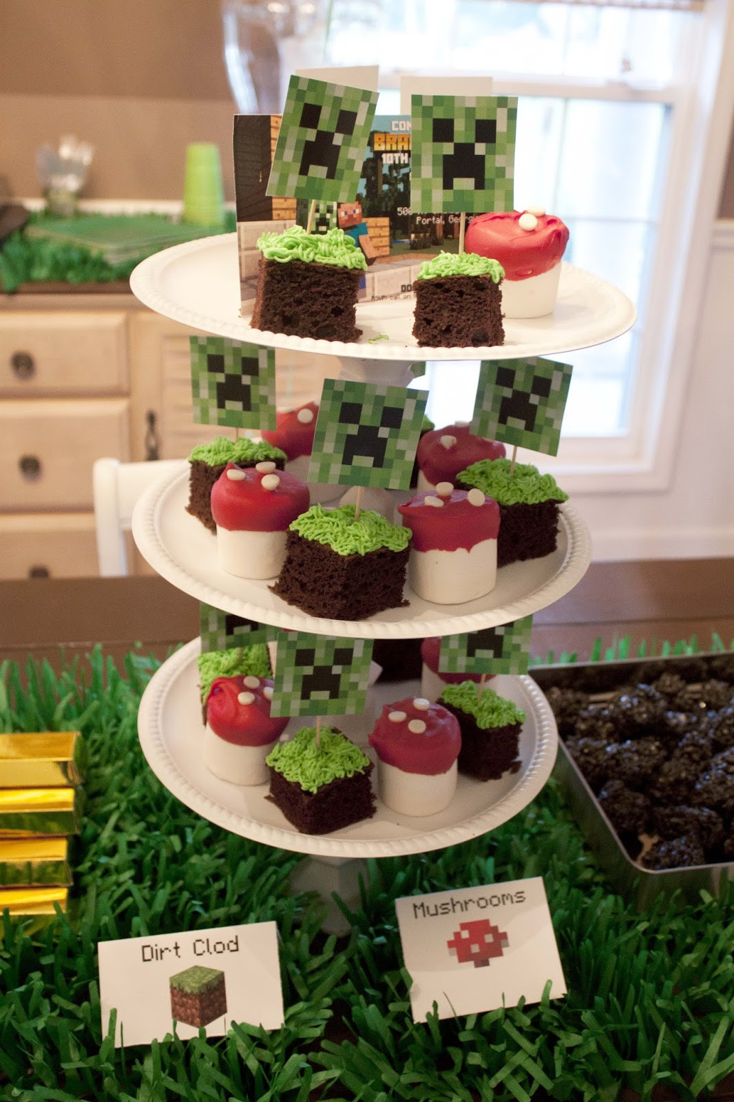 Best ideas about Minecraft Birthday Ideas
. Save or Pin DIY Minecraft Birthday Party craft ideas party favors Now.