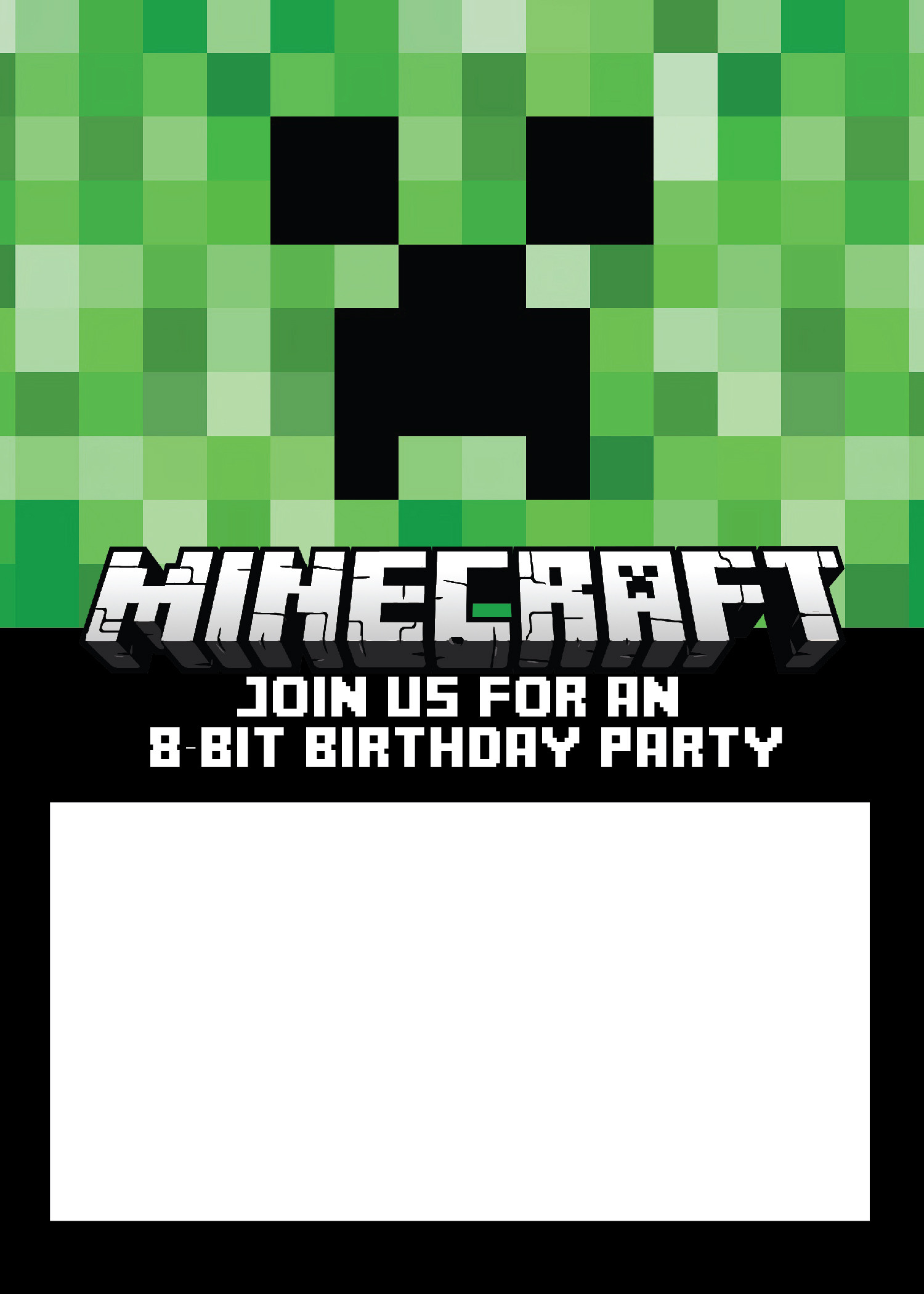 Best ideas about Minecraft Birthday Invitations
. Save or Pin Free Minecraft Birthday Invitations Just Personalize and Now.