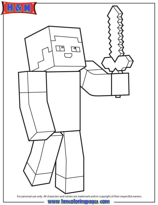 Best ideas about Minecraft Coloring Pages For Teens
. Save or Pin Minecraft Steve Coloring Pages Now.