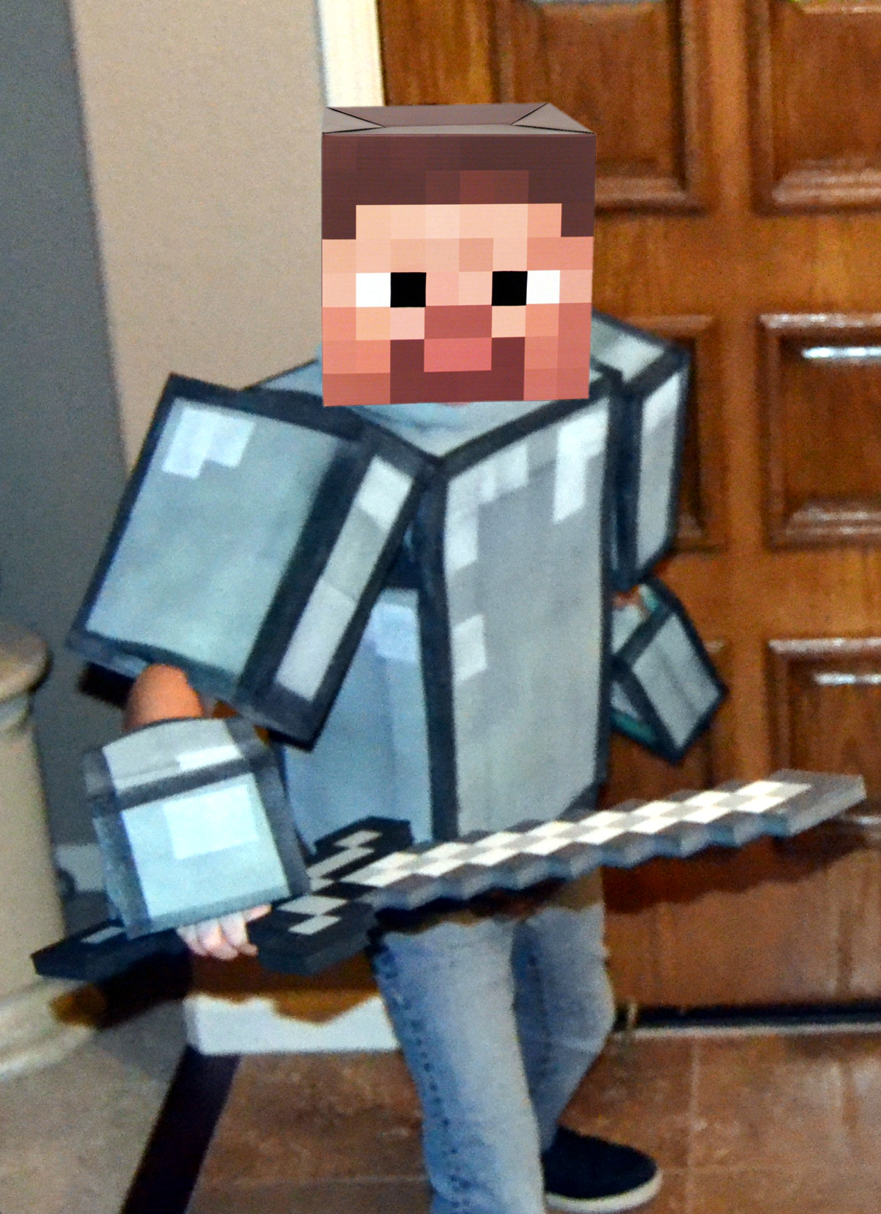 Best ideas about Minecraft DIY Costume
. Save or Pin Easy “No Sew” Soft Foam Minecraft Armor All Now.