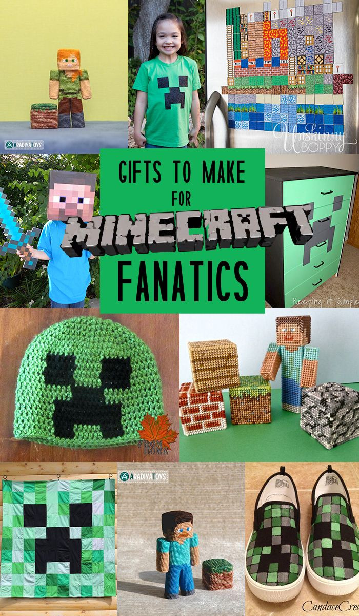 Best ideas about Minecraft Gift Ideas
. Save or Pin Gifts to make for Minecraft fanatics Now.