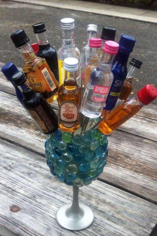 Best ideas about Mini Liquor Bottle Gift Ideas
. Save or Pin Best 25 Mini alcohol bouquet ideas on Pinterest Now.