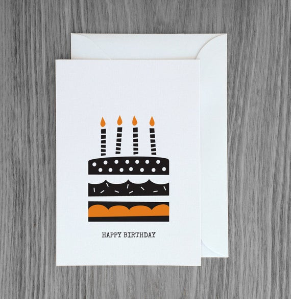 Best ideas about Minimalist Birthday Card
. Save or Pin Items similar to happy birthday card minimalist birthday Now.