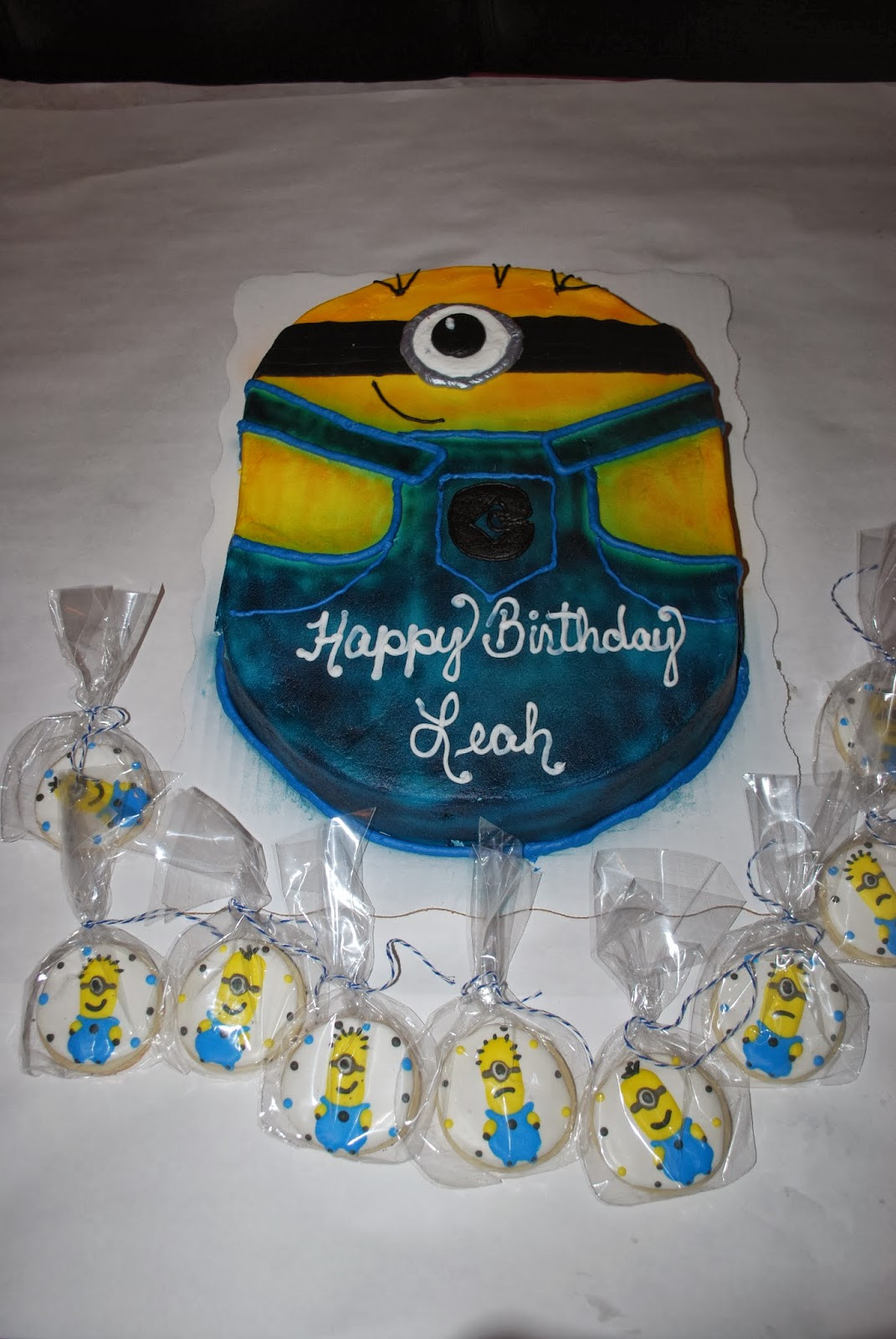 Best ideas about Minion Birthday Cake Walmart
. Save or Pin Minion cake from Walmart and Minion cookies I ordered from Now.