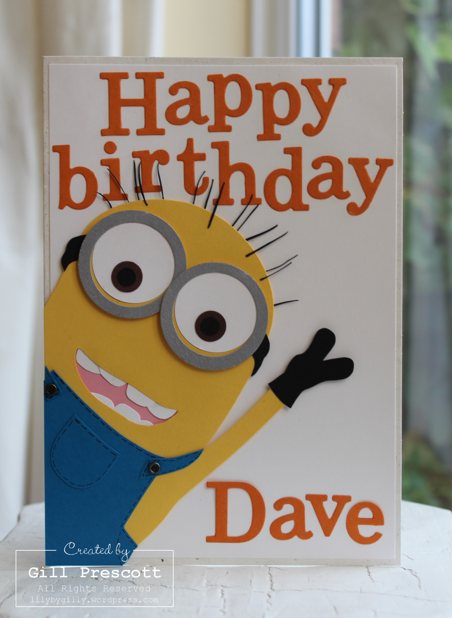 Best ideas about Minion Birthday Card
. Save or Pin Despicable me minion card … Now.