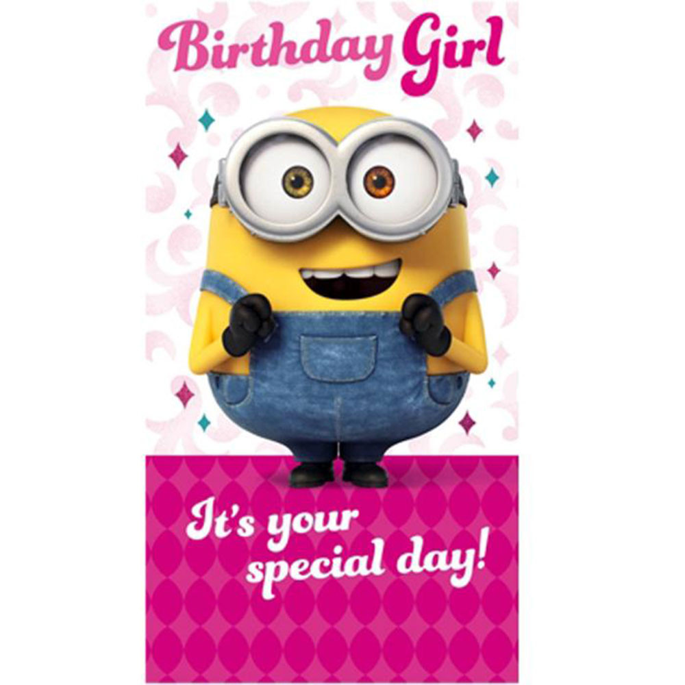 Best ideas about Minion Birthday Card
. Save or Pin Birthday Girl Minions Birthday Card Now.