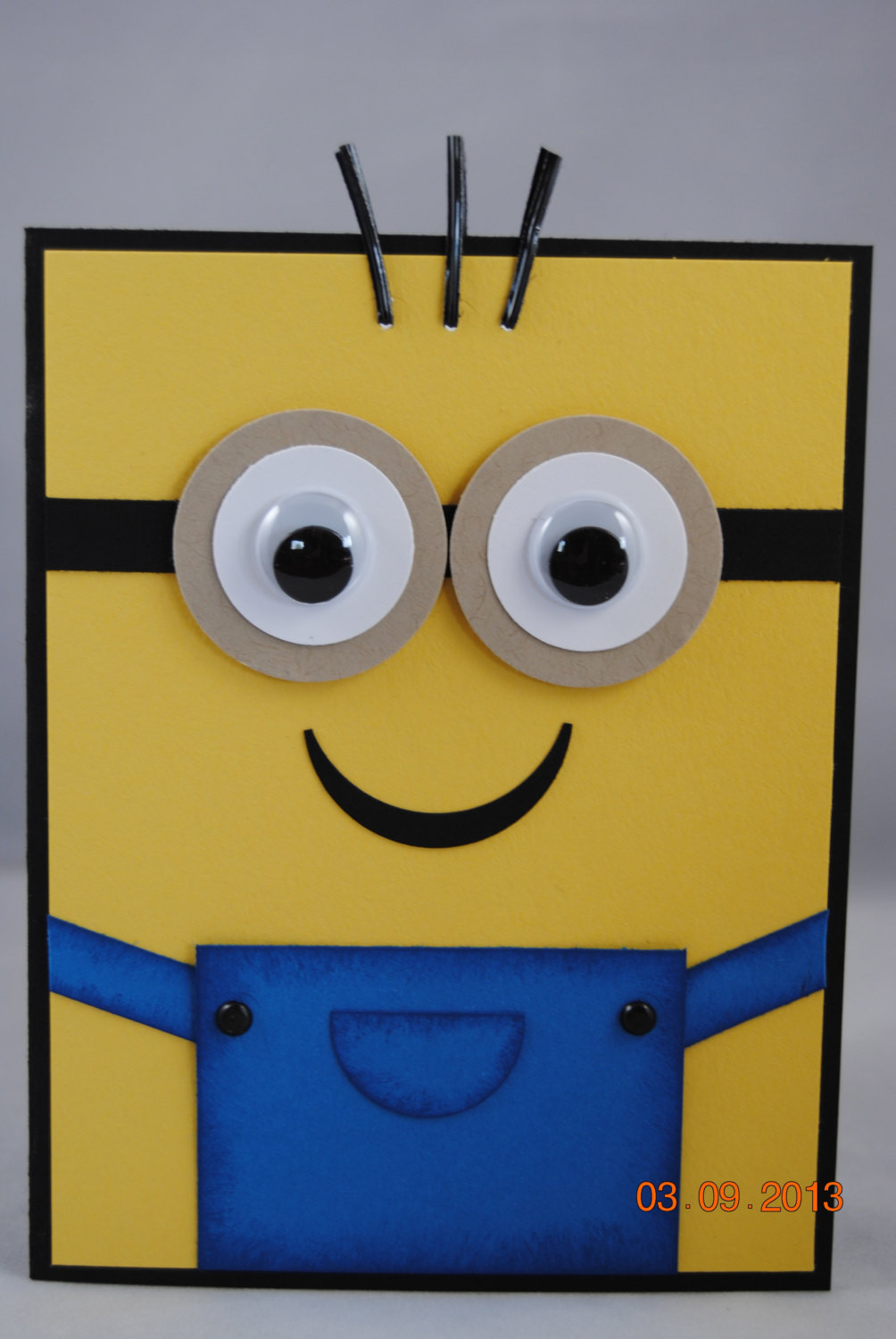 Best ideas about Minion Birthday Card
. Save or Pin Handcrafted Yellow Minion Birthday Card Now.