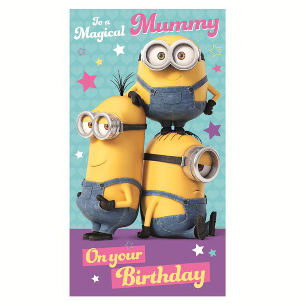 Best ideas about Minion Birthday Card
. Save or Pin Magical Mummy Minions Birthday Card MM045 Character Brands Now.