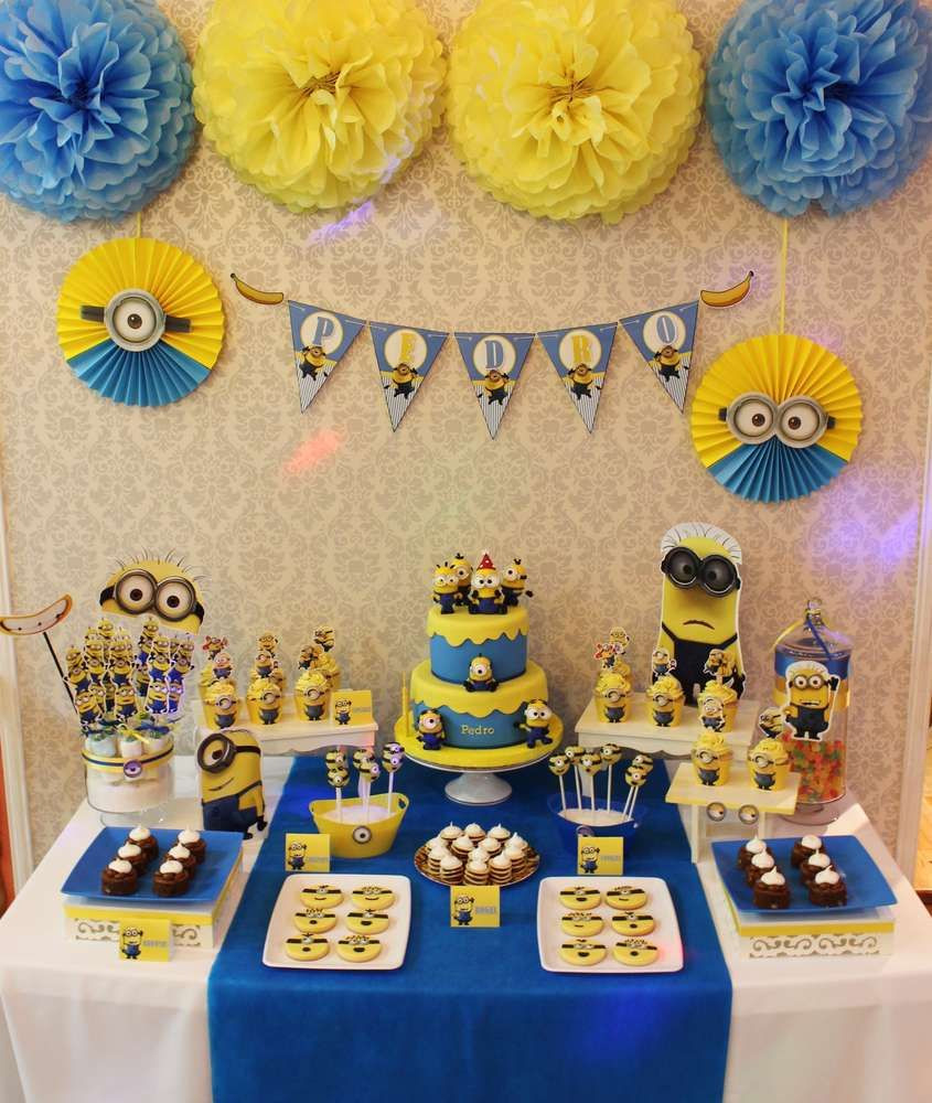 Best ideas about Minion Birthday Decorations
. Save or Pin Despicable Me Minions Birthday Party Ideas Now.