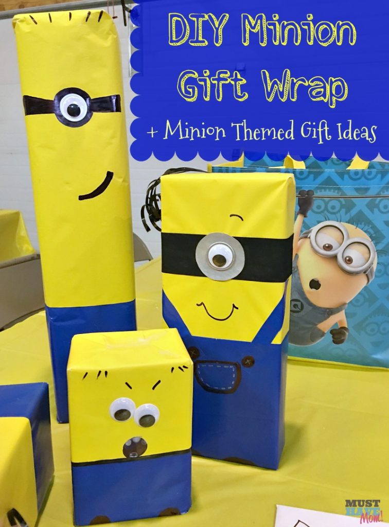 Best ideas about Minion Gift Ideas
. Save or Pin DIY Minion Gift Wrap Idea Must Have Mom Now.