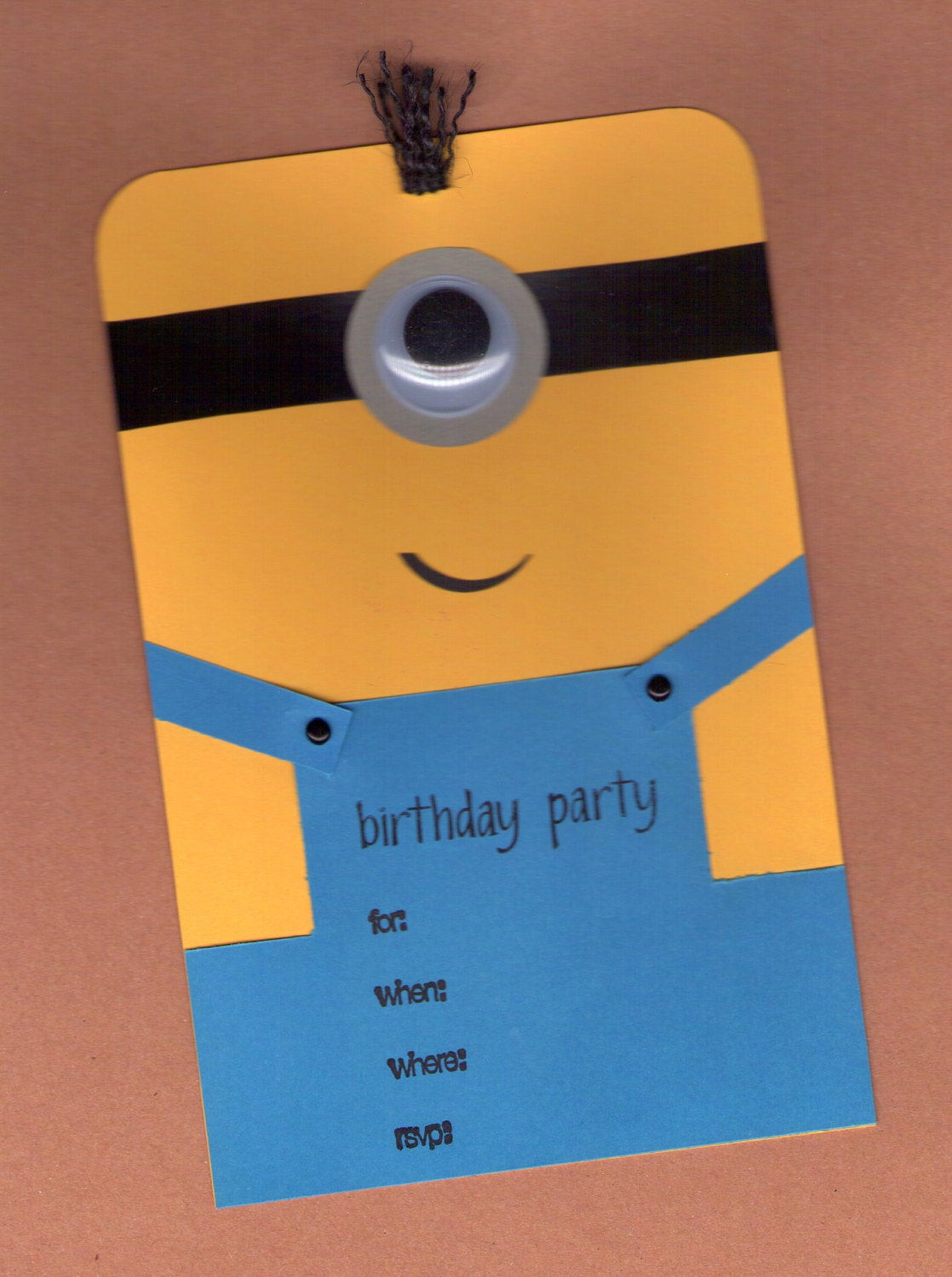 Best ideas about Minions Birthday Invitations
. Save or Pin Minion Birthday Invitations 10pk by BongelBlessings on Etsy Now.