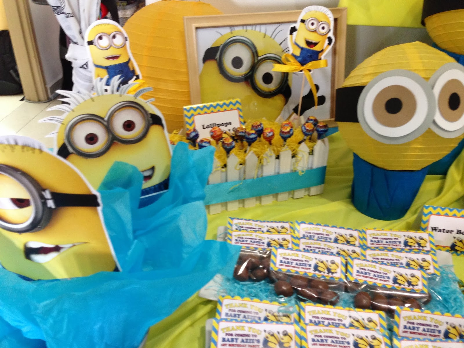 Best ideas about Minions Birthday Party
. Save or Pin Party Hat Minions 1st Birthday Party Now.