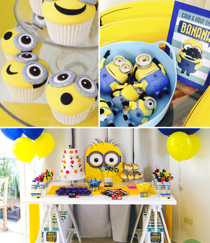 Best ideas about Minions Birthday Party Decorations
. Save or Pin Kara s Party Ideas Minions Themed Birthday Party Planning Now.