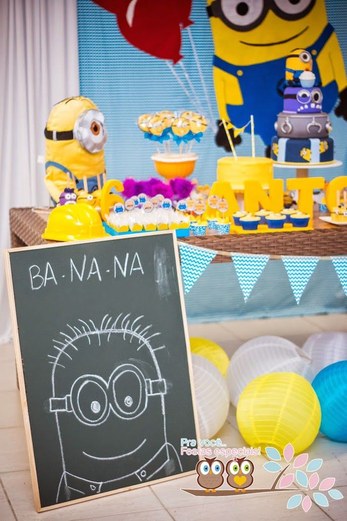 Best ideas about Minions Birthday Party
. Save or Pin 412 best images about Despicable Me Party Ideas on Pinterest Now.