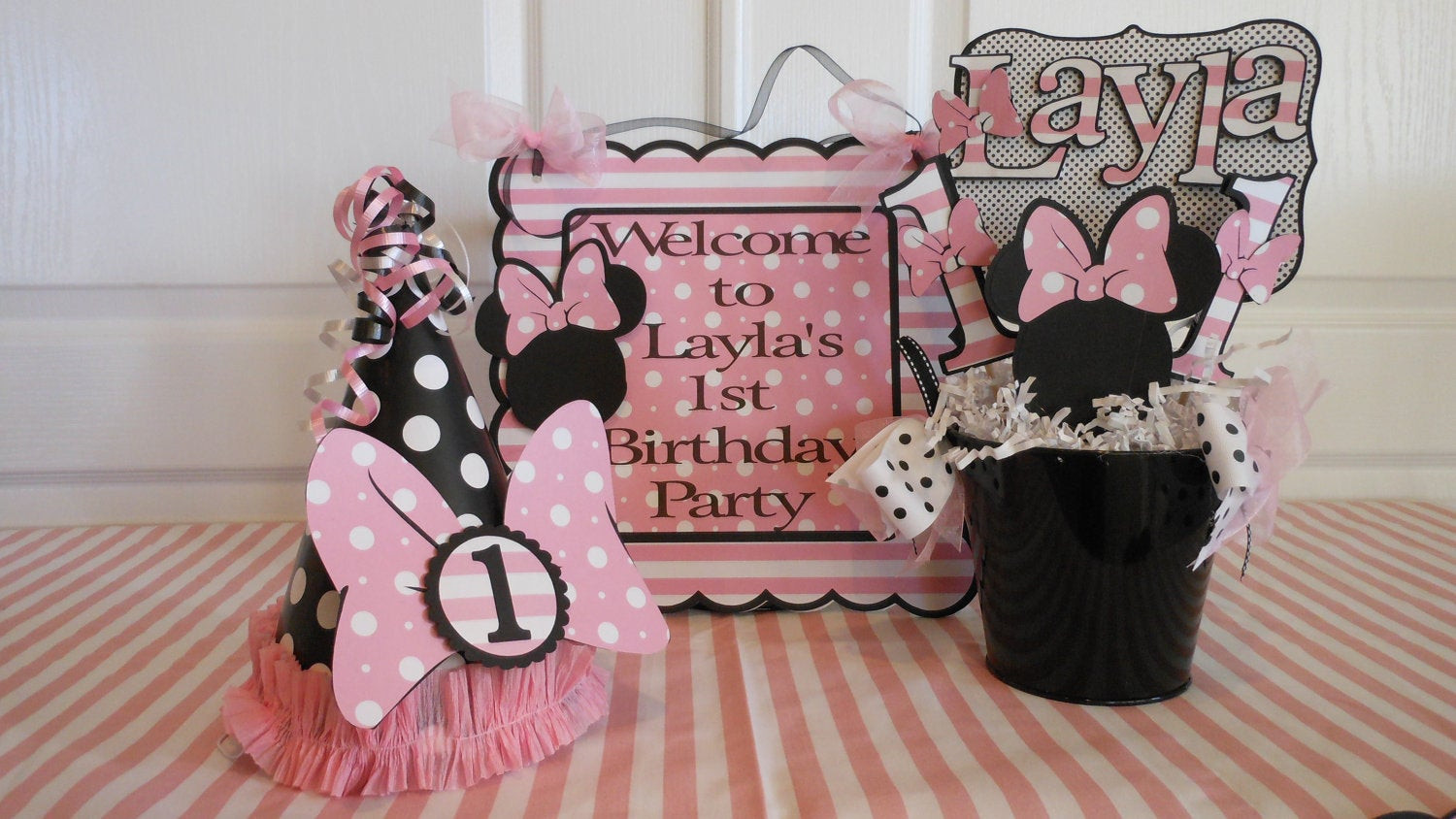 Best ideas about Minnie Mouse 1st Birthday Decorations
. Save or Pin Minnie Mouse Polka Dot 1st Birthday Party by ASweetCelebration Now.