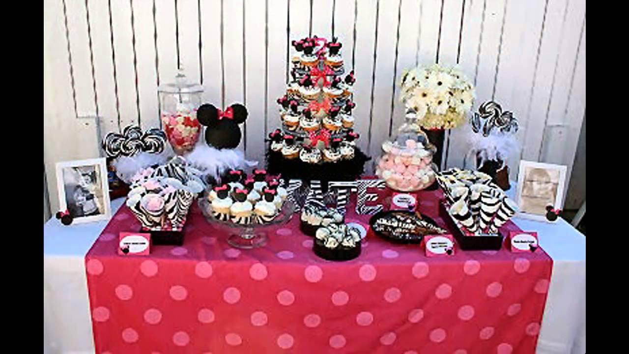 Best ideas about Minnie Mouse 1st Birthday Decorations
. Save or Pin Cute minnie mouse 1st birthday party decorations ideas Now.