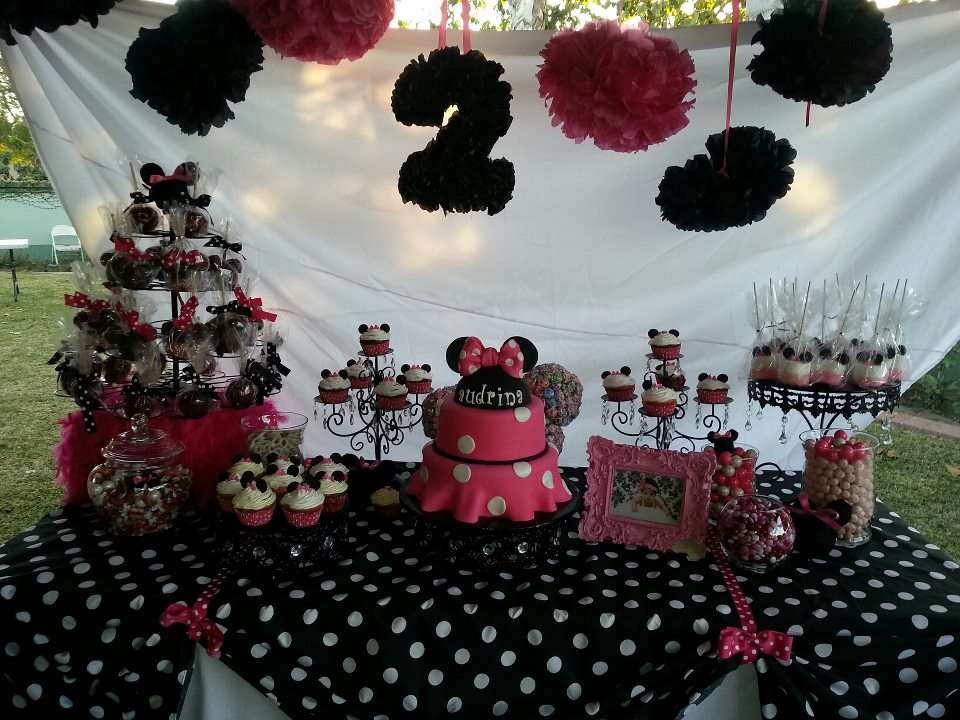 Best ideas about Minnie Mouse 2nd Birthday Decorations
. Save or Pin Minnie Mouse 2nd Birthday Birthday Party Ideas Now.