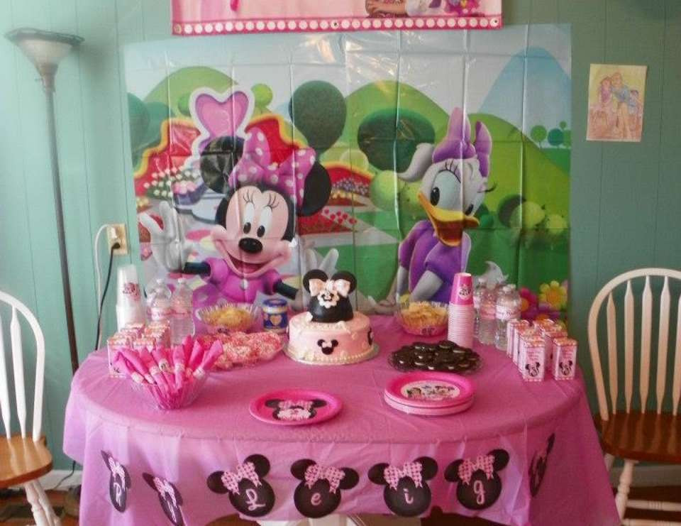 Best ideas about Minnie Mouse 2nd Birthday Decorations
. Save or Pin Minnie Mouse Birthday "Minnie Mouse 2nd Birthday Party Now.