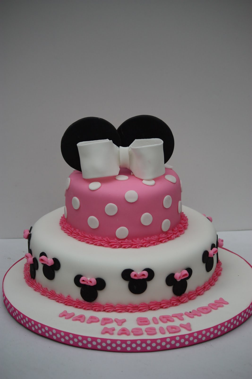 Best ideas about Minnie Mouse Birthday Cake
. Save or Pin Whimsical by Design Minnie Mouse Birthday Cake Now.
