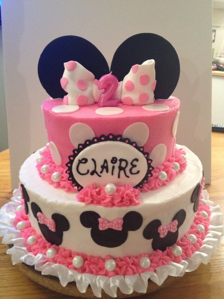 Best ideas about Minnie Mouse Birthday Cake
. Save or Pin 17 Best ideas about Minnie Mouse Cake on Pinterest Now.