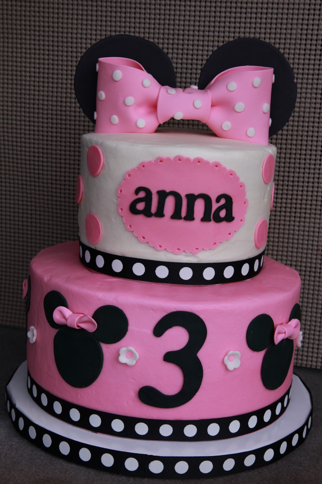 Best ideas about Minnie Mouse Birthday Cake
. Save or Pin the cake box girls February 2012 Now.