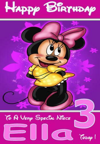 Best ideas about Minnie Mouse Birthday Card
. Save or Pin Minnie Mouse Birthday Card Now.