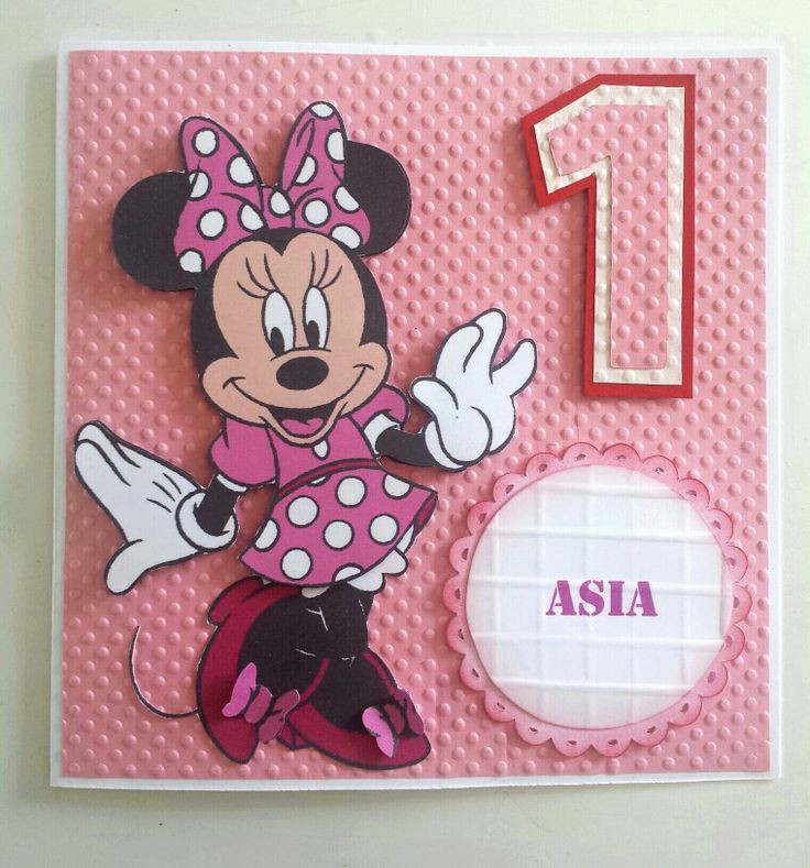 Best ideas about Minnie Mouse Birthday Card
. Save or Pin 548 best Birthday Cards Milestones images on Pinterest Now.