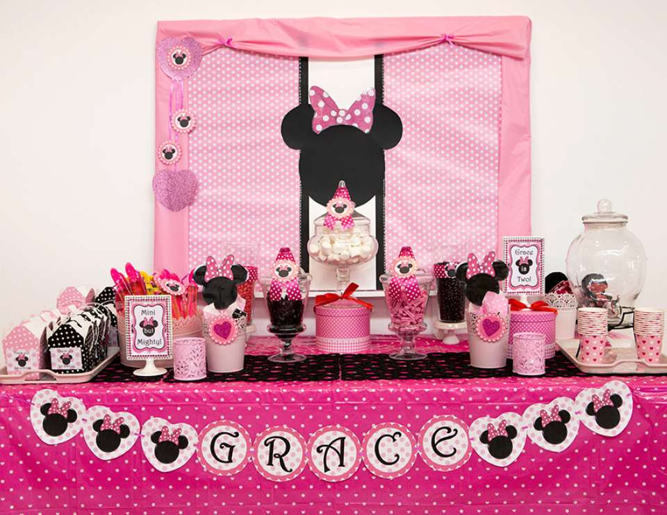 Best ideas about Minnie Mouse Birthday Decorations
. Save or Pin 35 Best Minnie Mouse Birthday Party Ideas Now.