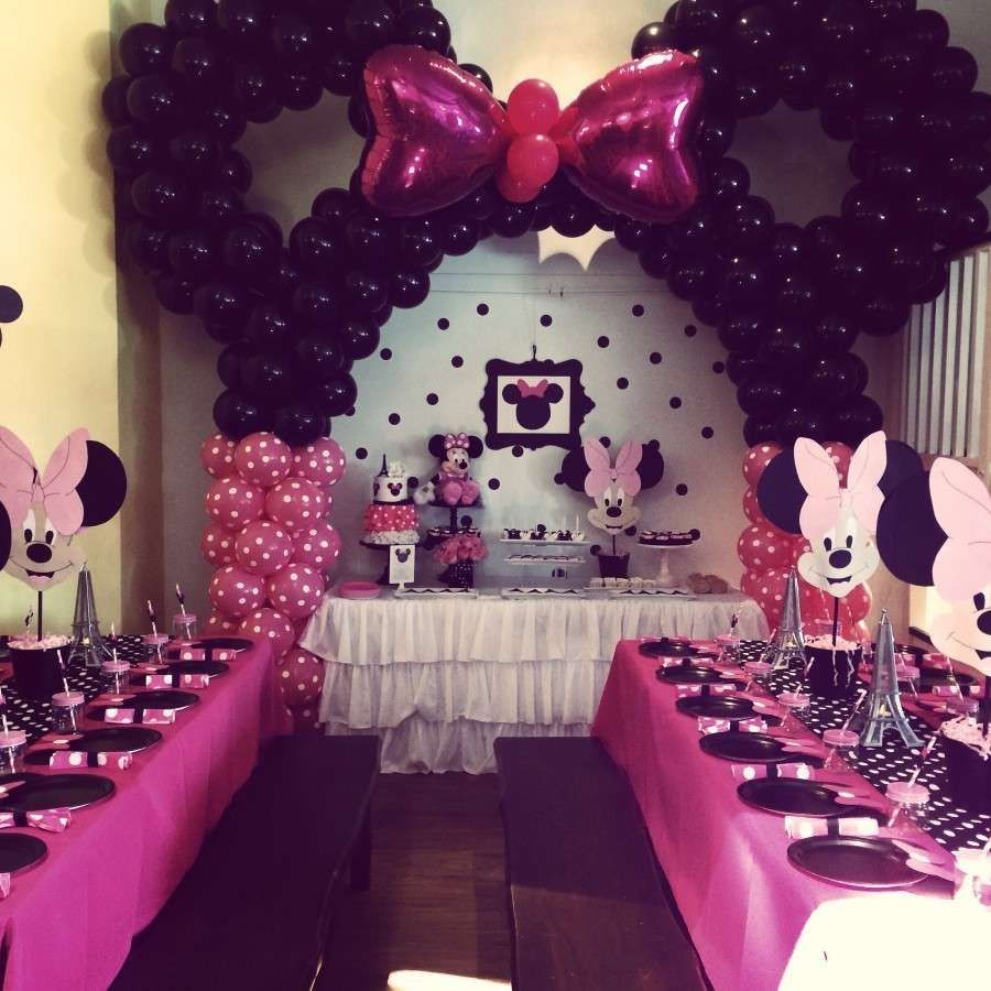 Best ideas about Minnie Mouse Birthday Party Decorations
. Save or Pin Minnie Mouse Birthday Party Ideas Now.