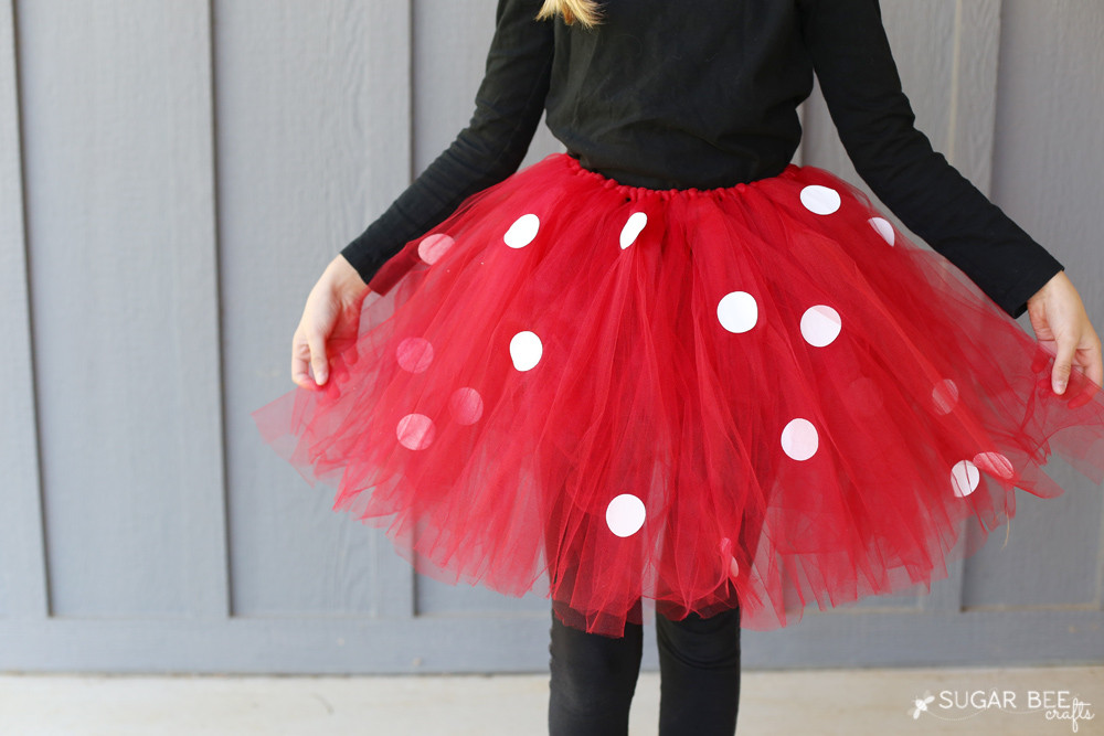 Best ideas about Minnie Mouse DIY Costume
. Save or Pin DIY Minnie Mouse Costume yep NO sew Sugar Bee Crafts Now.