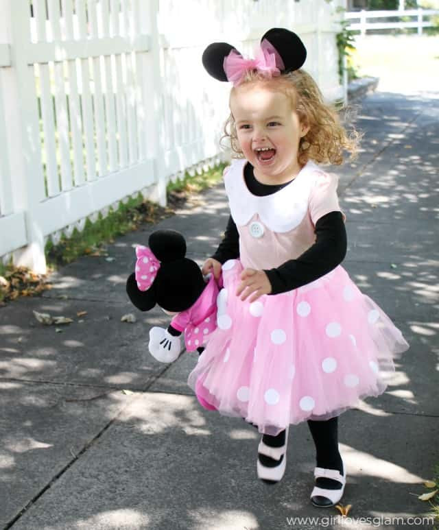 Best ideas about Minnie Mouse DIY Costume
. Save or Pin DIY No Sew Minnie Mouse Costume Girl Loves Glam Now.