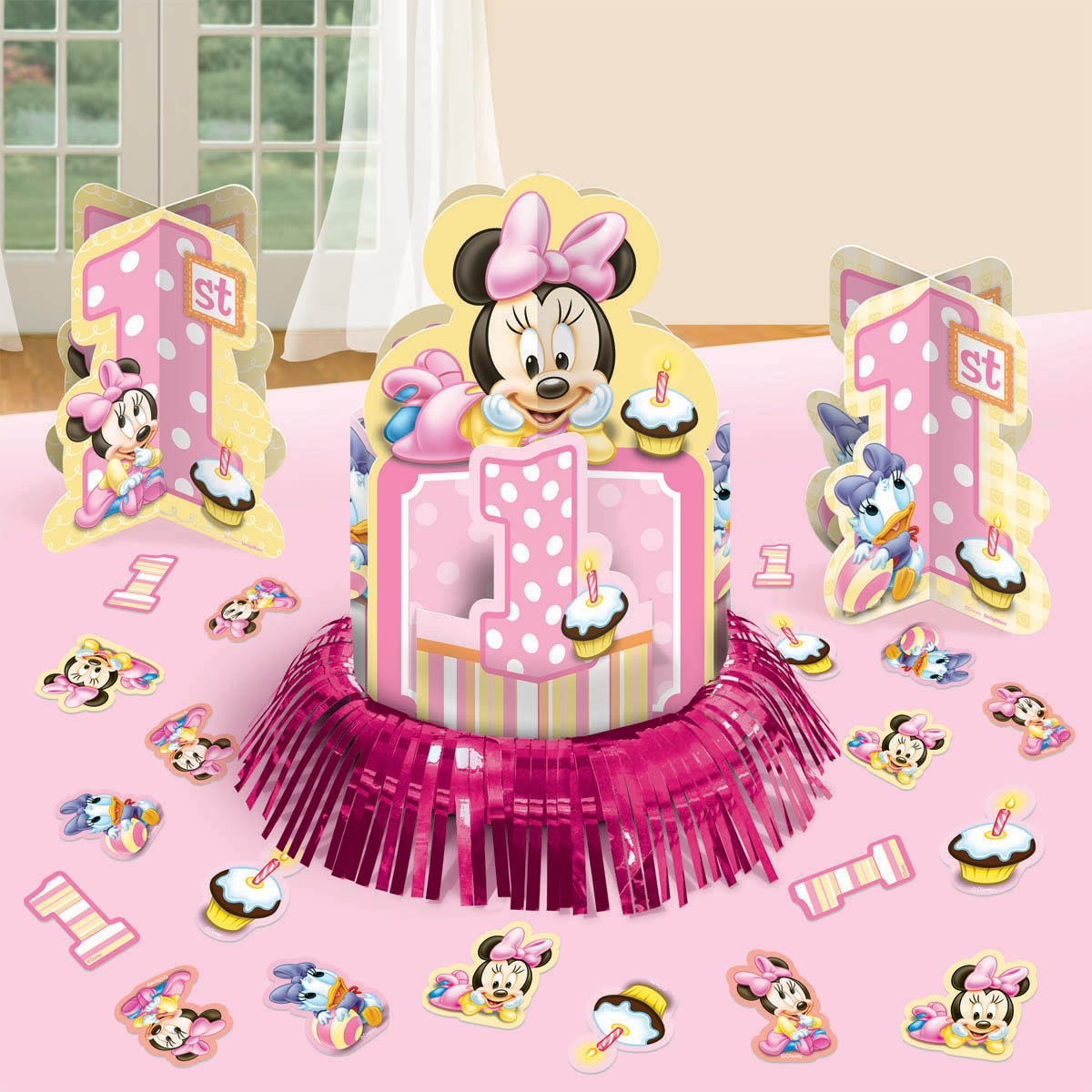 Best ideas about Minnie Mouse First Birthday Decorations
. Save or Pin Baby Minnie Mouse Decorations Now.