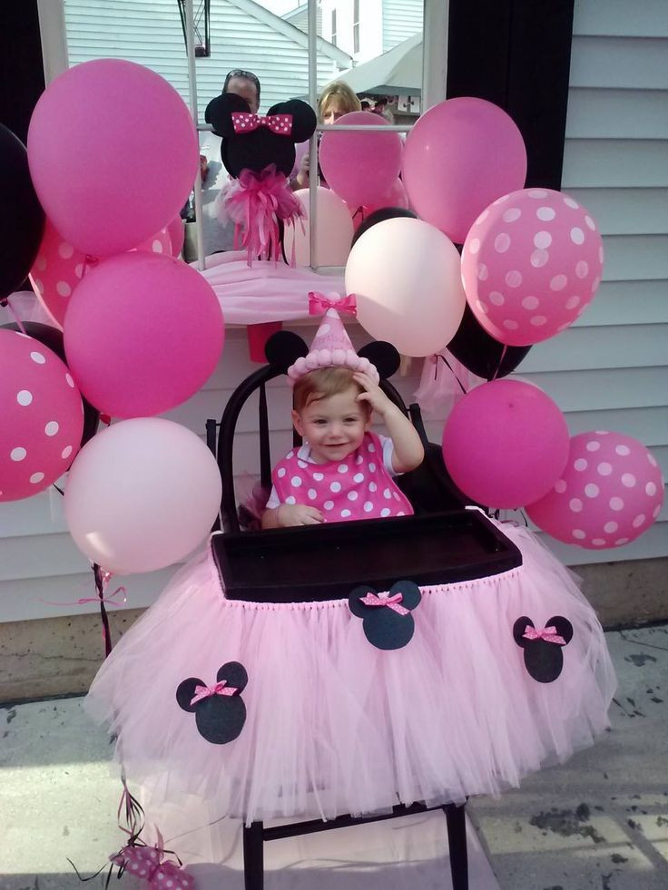 Best ideas about Minnie Mouse First Birthday Decorations
. Save or Pin Minnie Mouse 1st birthday party Jose Gutierrez Now.