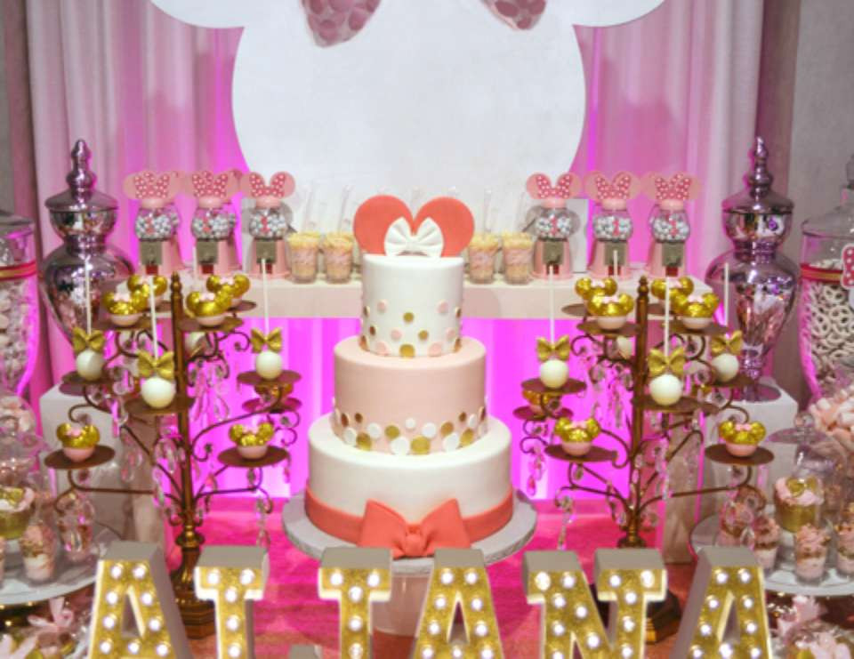 Best ideas about Minnie Mouse First Birthday Decorations
. Save or Pin Minnie Mouse Birthday "Minnie Mouse 1st Birthday party Now.