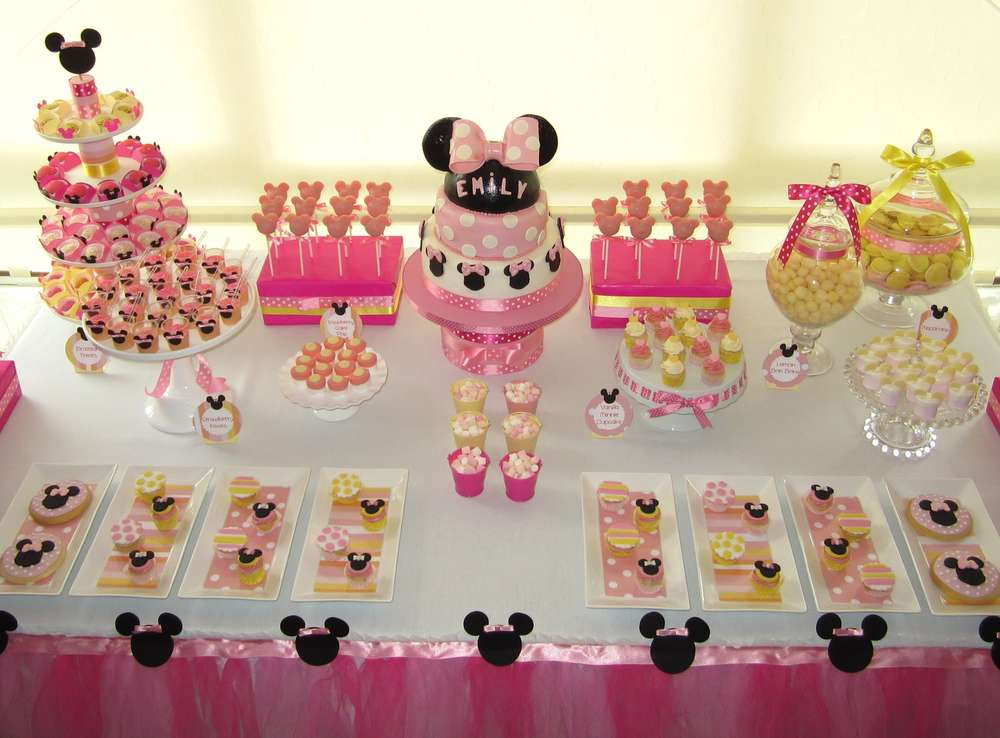 Best ideas about Minnie Mouse First Birthday Ideas
. Save or Pin Minnie Mouse Birthday Party Ideas 3 of 15 Now.