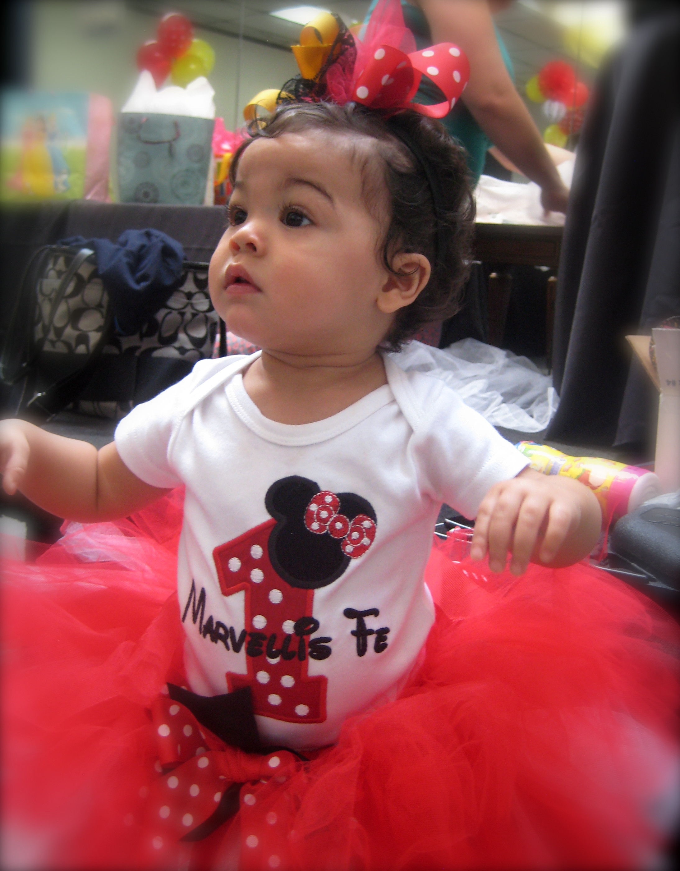Best ideas about Minnie Mouse First Birthday Ideas
. Save or Pin Minnie Mouse 1st Birthday Marvellis Fe Rosario Now.