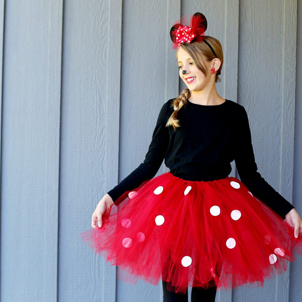 Best ideas about Minnie Mouse Halloween Costume DIY
. Save or Pin DIY Minnie Mouse Costume yep NO sew Sugar Bee Crafts Now.