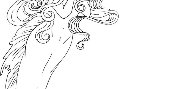 Best ideas about Mirmaid Coloring Pages For Teens
. Save or Pin Shyni Moonlightings Freebie mermaid colouring page Now.