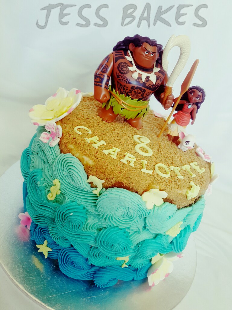 Best ideas about Moana Birthday Cake
. Save or Pin Moana cake – Jess Bakes Now.