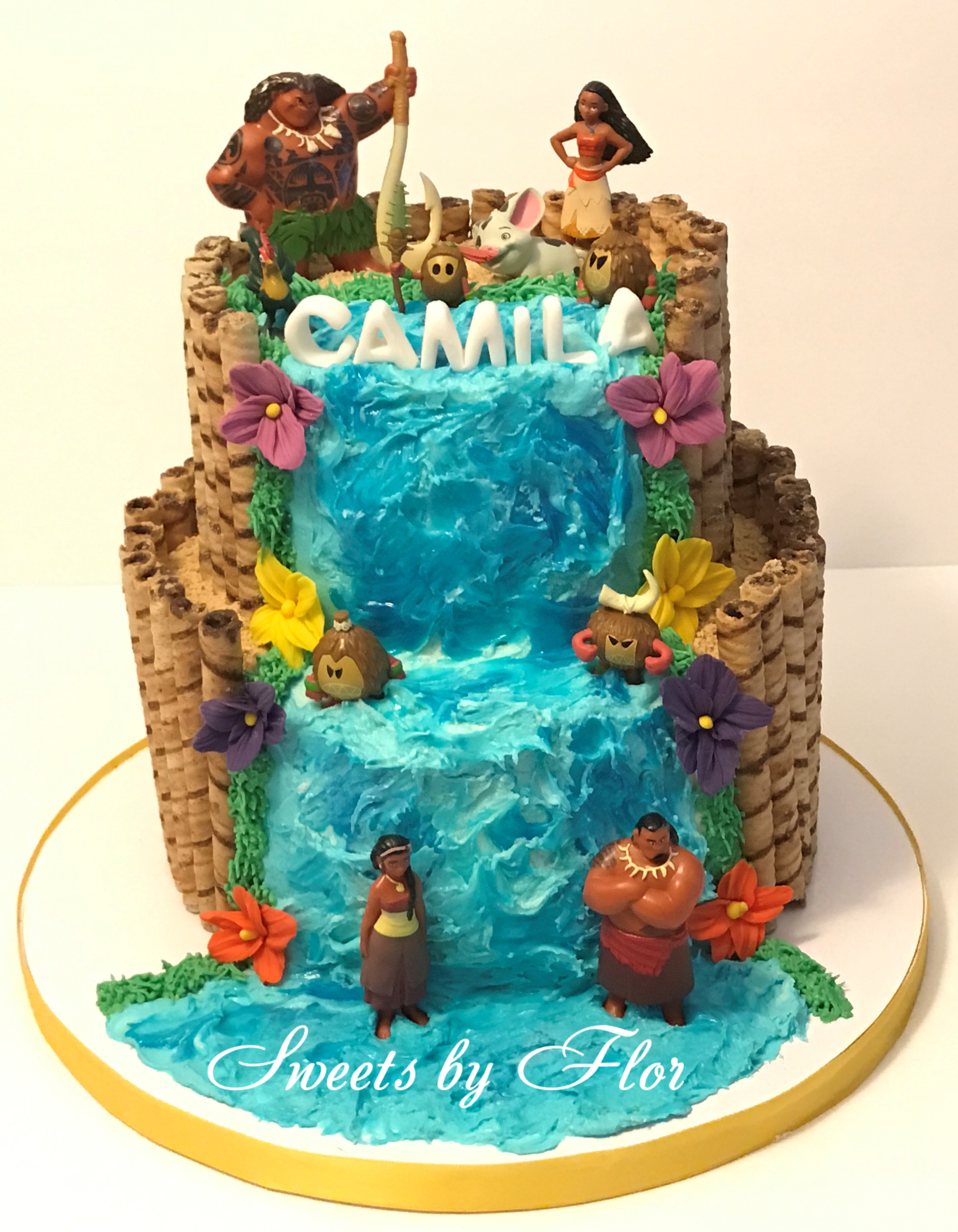 Best ideas about Moana Birthday Cake
. Save or Pin Moana theme cake Now.