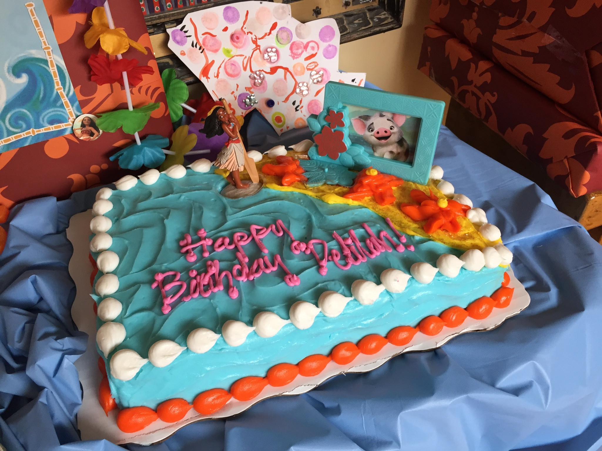 Best ideas about Moana Birthday Cake Walmart
. Save or Pin Delilah s Moana Themed 5th Birthday Cathie Filian Now.