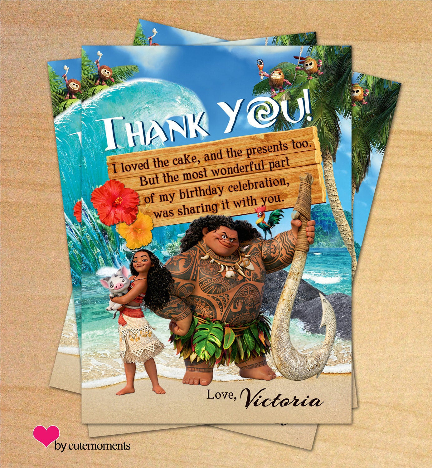 Best ideas about Moana Birthday Card
. Save or Pin Moana Moana Birthday Disney Moana Party Moana Epic Birthday Now.