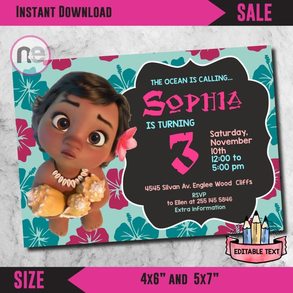 Best ideas about Moana Birthday Card
. Save or Pin moana party moana moana instant moana birthday moana Now.