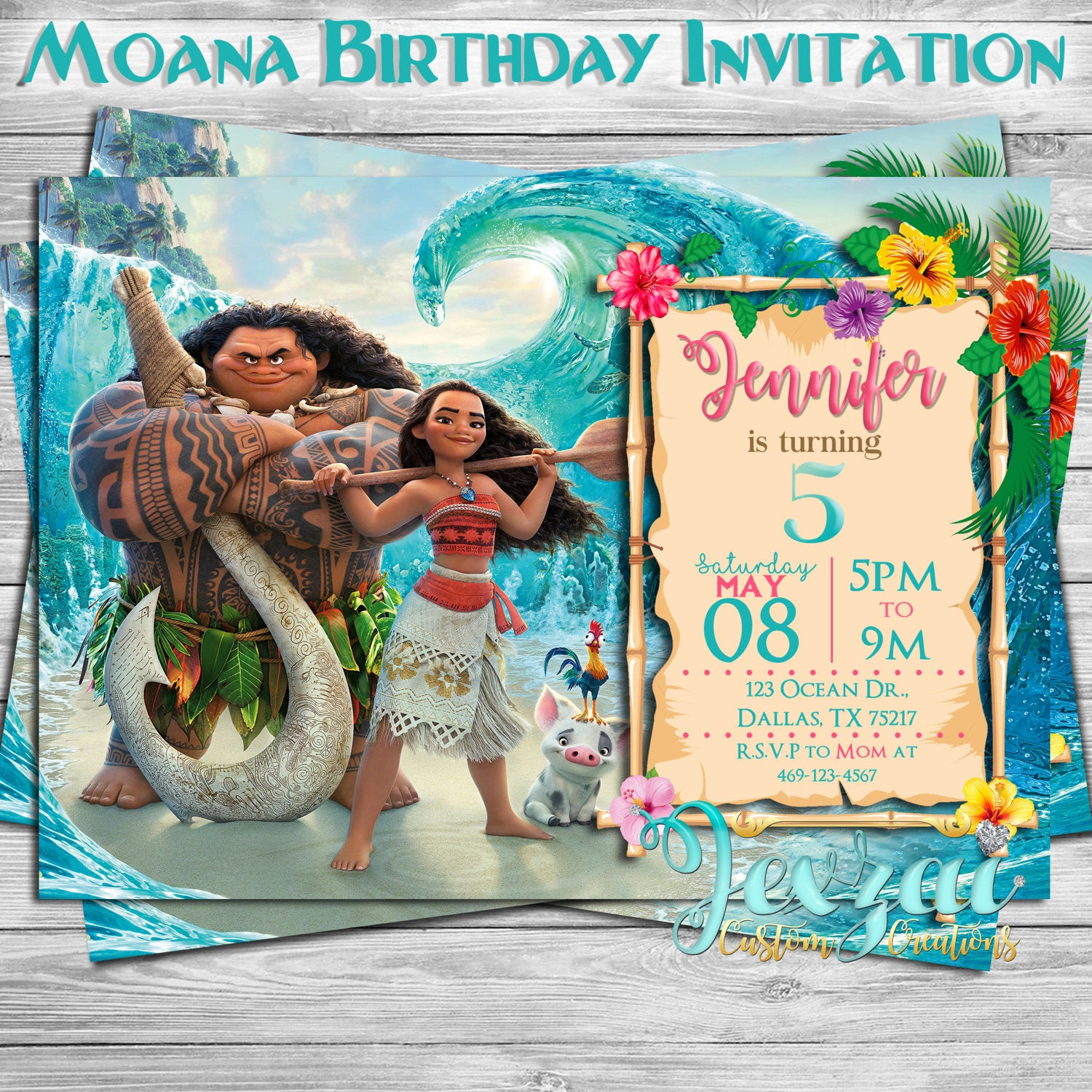 Best ideas about Moana Birthday Card
. Save or Pin Moana Birthday Invitation Princess Moana Birthday Disney Now.