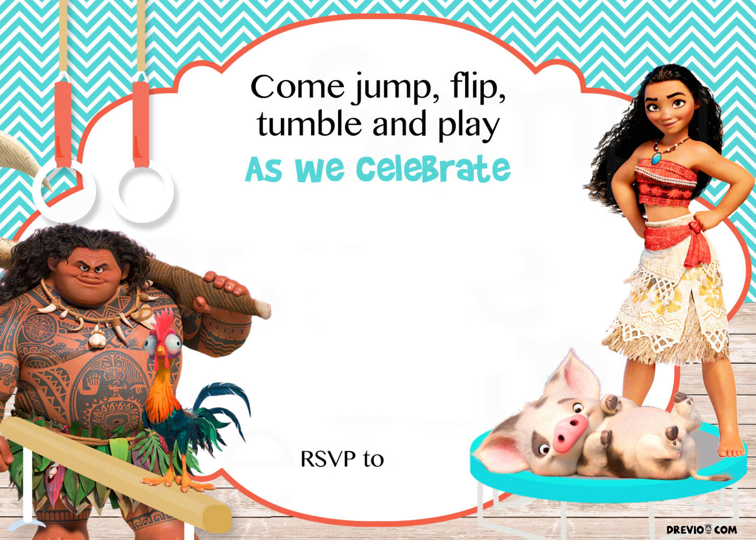 Best ideas about Moana Birthday Party Invitations
. Save or Pin Free Moana Birthday Invitation Template FREE Invitation Now.