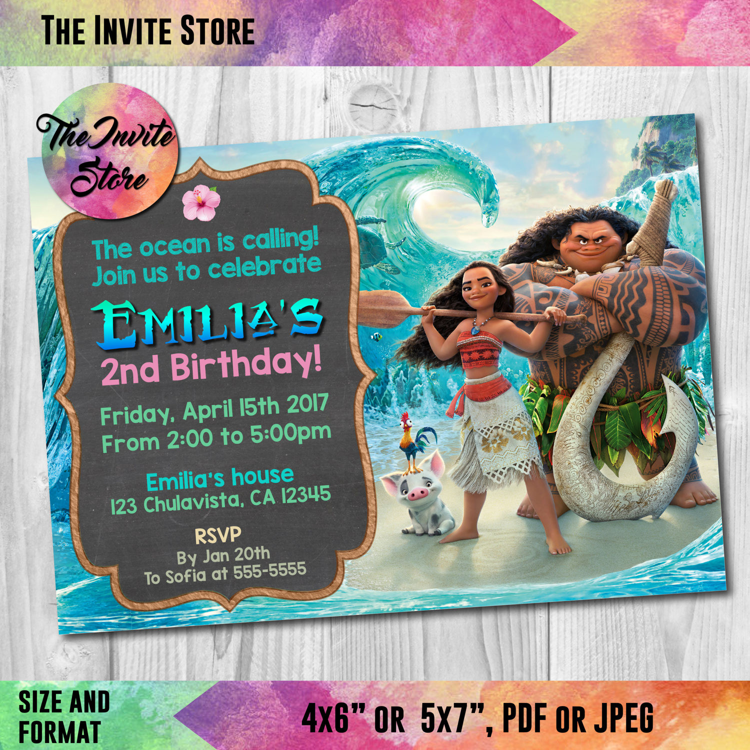 Best ideas about Moana Birthday Party Invitations
. Save or Pin Moana Invitation Moana Birthday Invitation Moana Party Now.