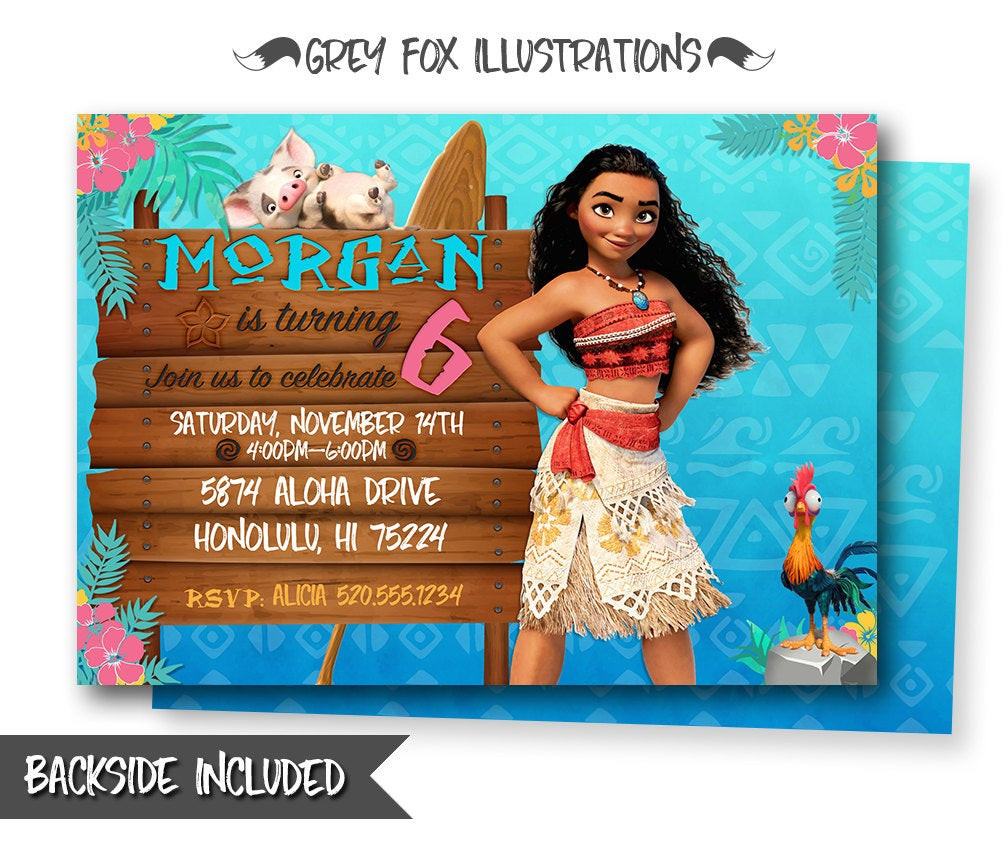 Best ideas about Moana Birthday Party Invitations
. Save or Pin Moana Birthday Invitation Moana Invitation Moana Now.