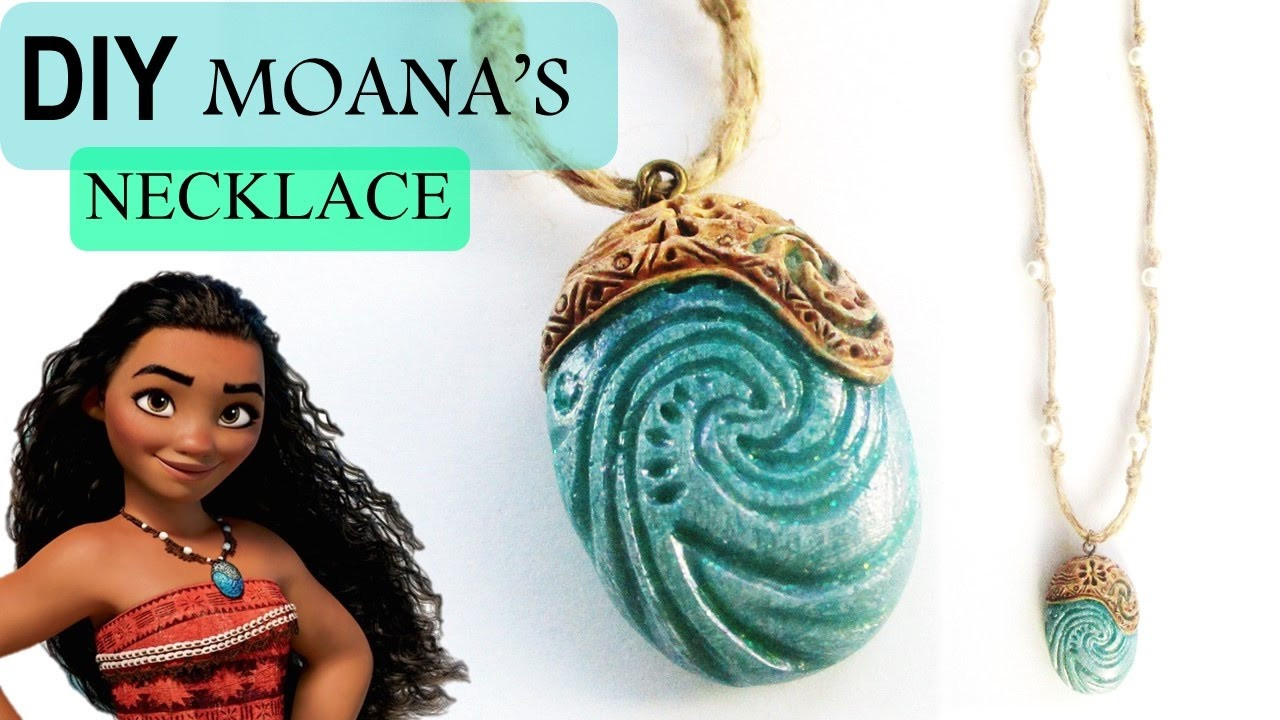 Best ideas about Moana Necklace DIY
. Save or Pin DIY Moana Heart of Te Fiti Necklace Polymer Clay Now.