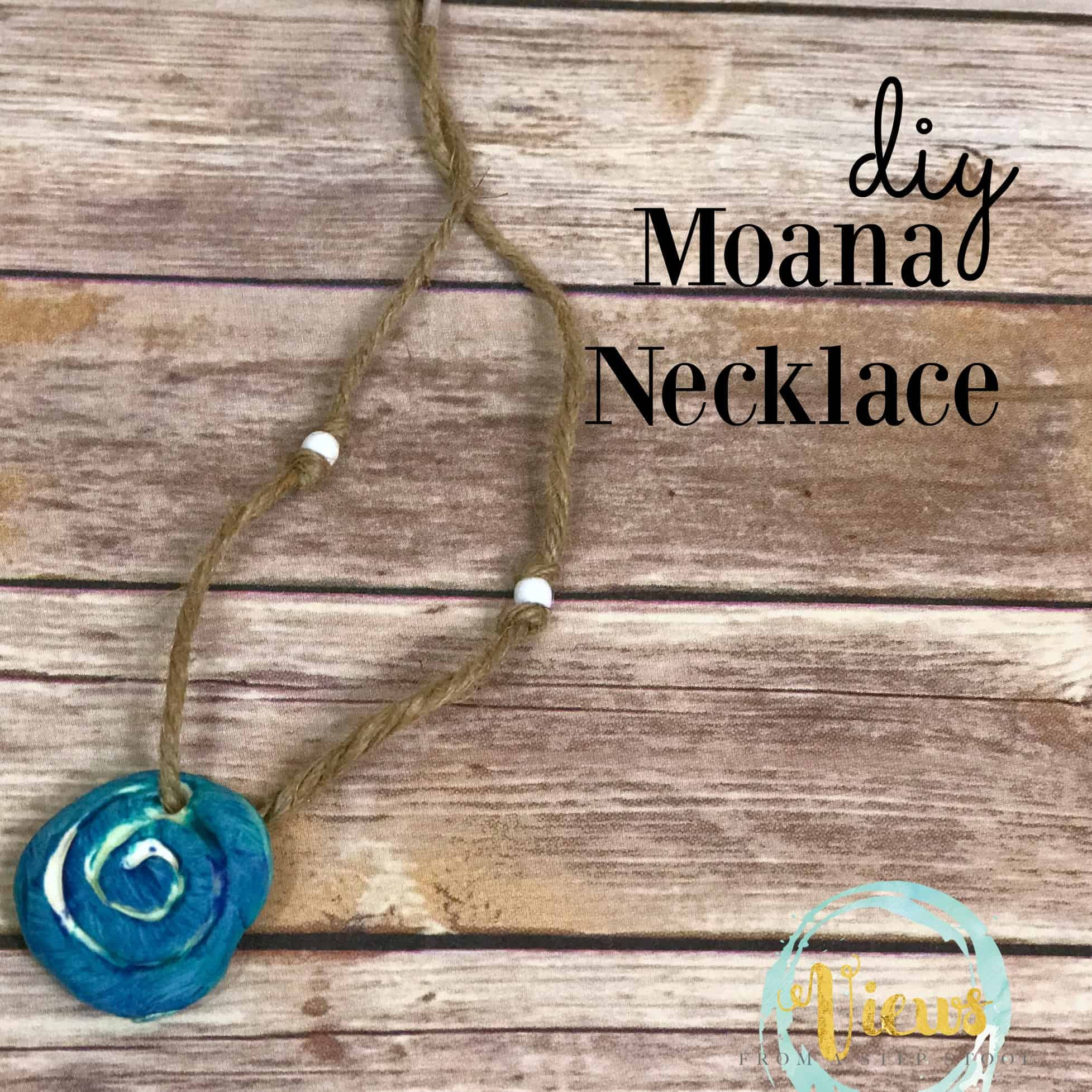 Best ideas about Moana Necklace DIY
. Save or Pin DIY Moana Necklace for Kids Views From a Step Stool Now.