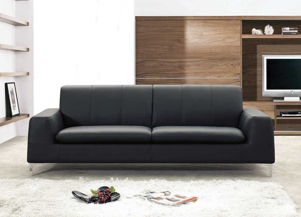 Best ideas about Modern Black Leather Sofa
. Save or Pin 20 Elegant Leather Couch Designs For Your Living Room Now.